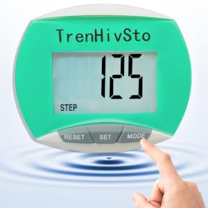 pedometer step counter for walking pedometer for walking steps and miles