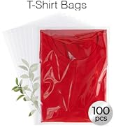 Self Sealing Cellophane Bags 9x12 Inch – 100 Count T Shirt Bags – Clear Bags For Packaging