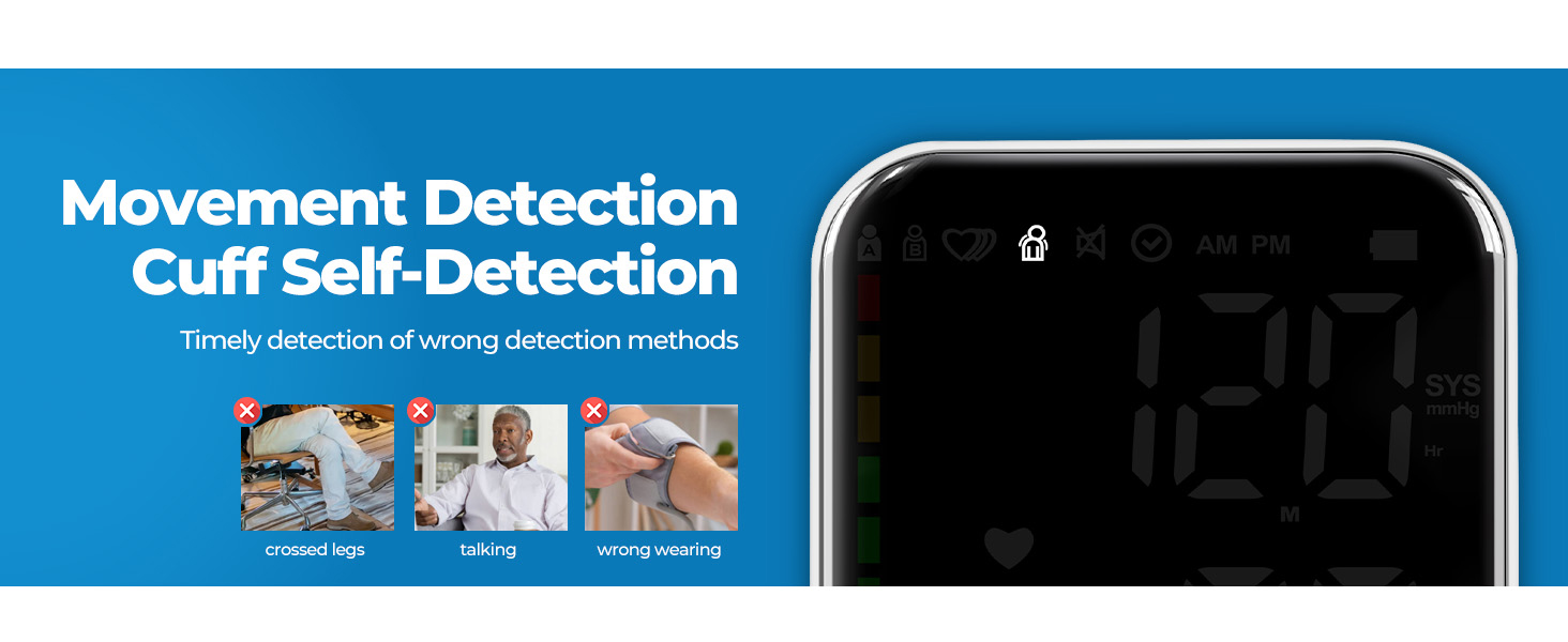 Movement Detection/ Cuff Self-Detection