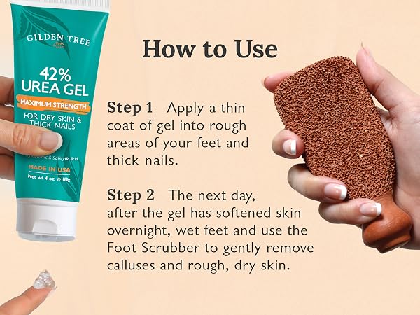 Achieve naturally healthy feet with these 2 easy to use products from Gilden Tree