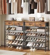 shoe rack with drawer