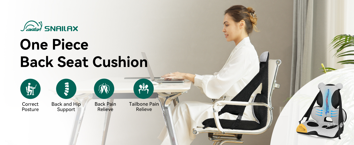back and seat cushion