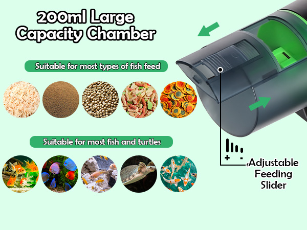 automatic fish feeder
