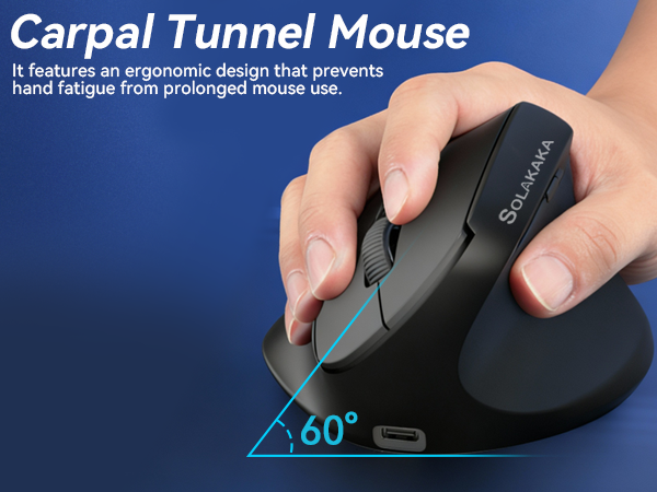 wireless ergonomic mouse