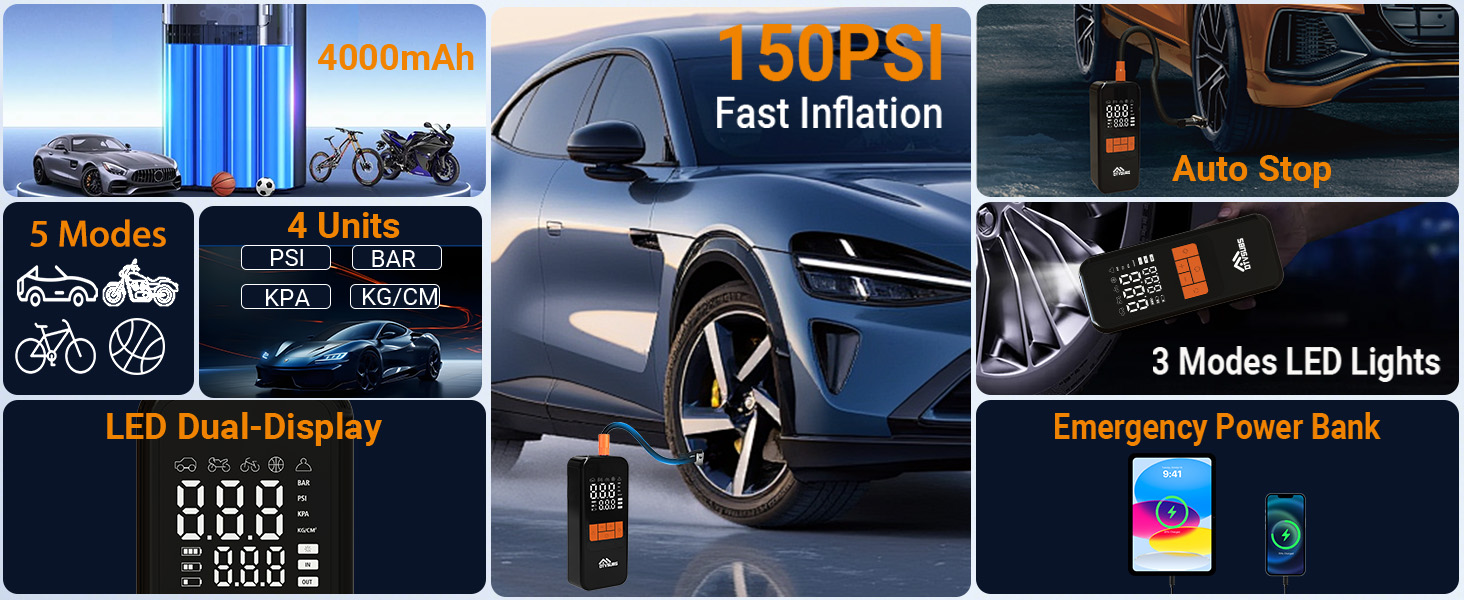 portable car inflator