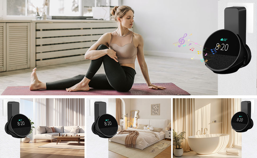 wall mount holder for Echo Spot