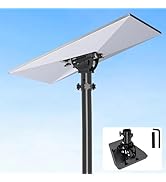 Starlink Gen 3 Pipe Adapter Mount, Adjustable Tilt 160 Degree and Horizontally Rotatable 360 Degr...