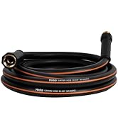 HODUP Heavy Duty 5/8 Inch Garden Hose 5ft – Flexible, Kink-Free & Leakproof with UV-Resistant Hyb...