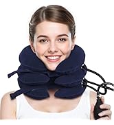 Neck Stretcher, Cervical Traction Device, Neck Traction Device for Neck Pain Relief, Adjustable I...