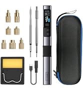 FNIRSI HS02 100W Corded Heat Set Insert Tool & Soldering Iron Kit,Adapter Powered, for 3D Printer...