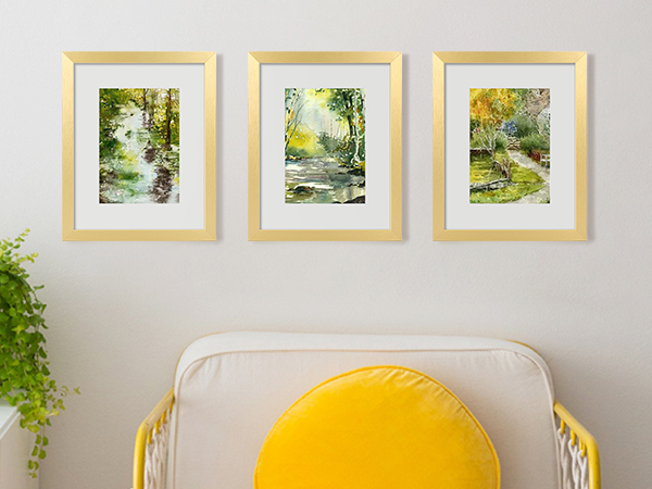 gold frame 8x10