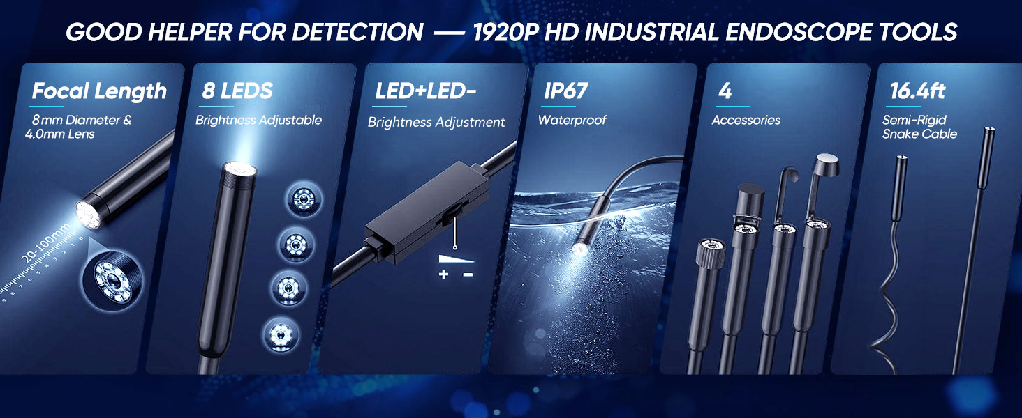 Automotive endoscope