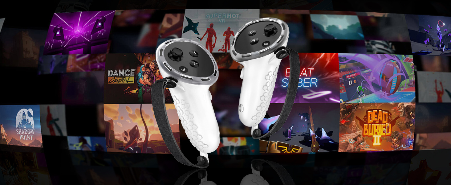Meta Quest 3 controller grips touch plus controllers covers protector oculus