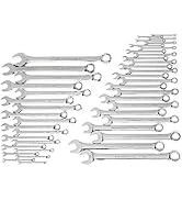 GEARWRENCH 44 Pc. Master Combination Wrench Set, Metric/SAE - 81919