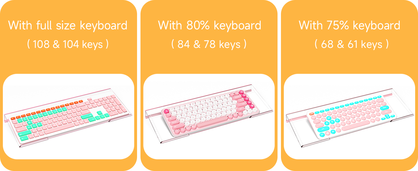 keyboard riser for desk clear