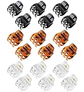 Medium Hair Clips, 18 Pcs 1.38 Inch Hair Claw Clips Medium Size, No-Slip Jaw Clips, Hair Clips Me...