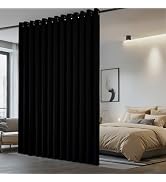 NICETOWN Lower Noise Room Divider Curtain Screen Partitions, Blackout Sound Reducing Divider Room...