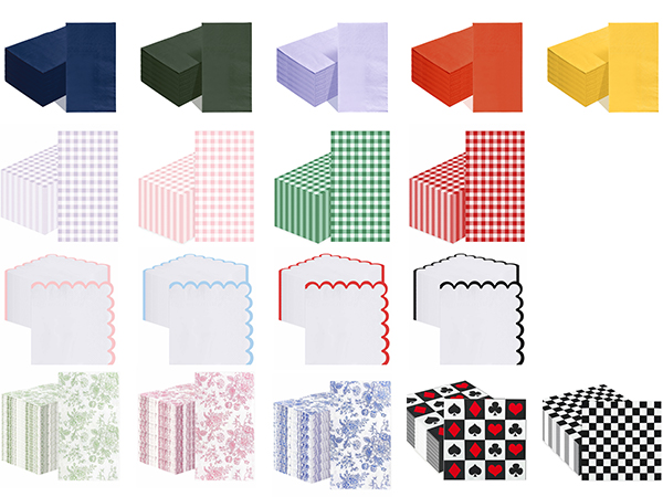 dinner napkins disposable guest hand towels for bathroom dessert napkins beverage napkins