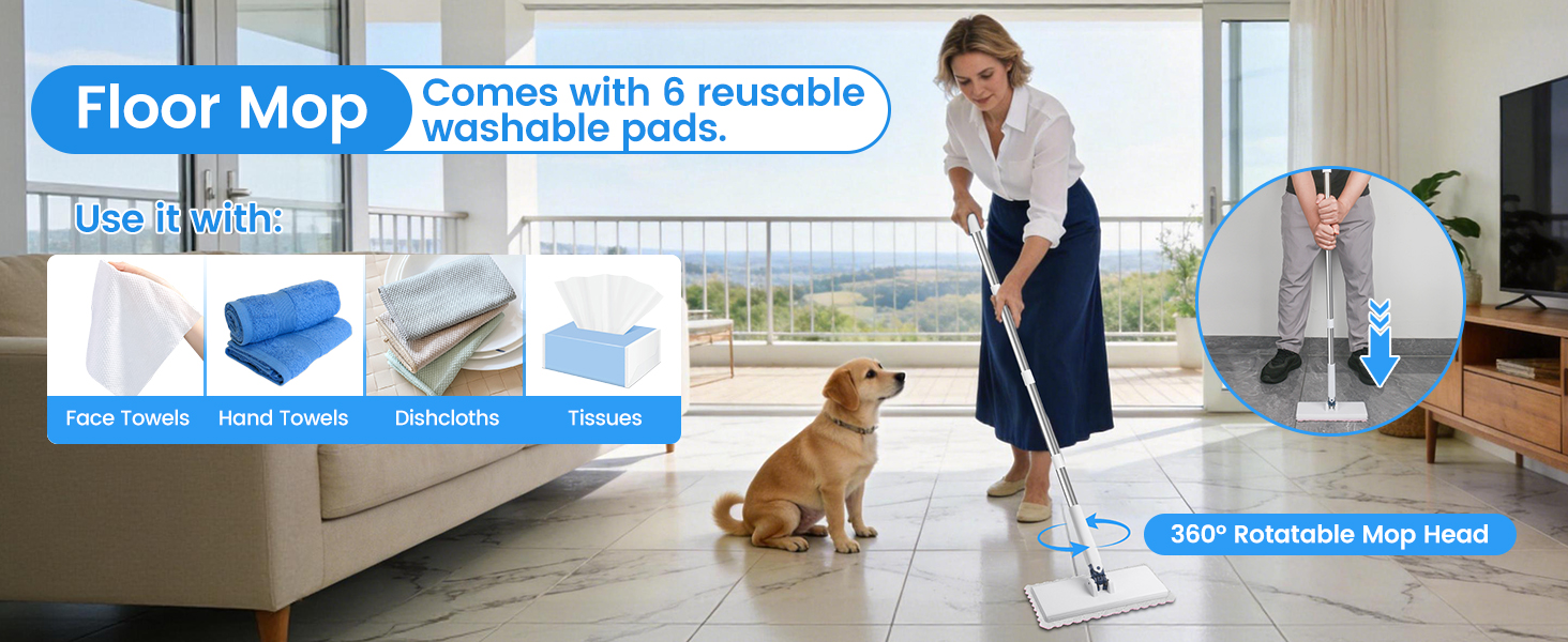 mops for floor cleaning