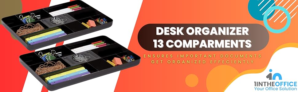 desktop tray organizer, desktop drawer tray, desk organizer