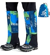 HIGH EXPERIENCE Leg Gaiters 100% Waterproof Adjustable Shoe Snow Boot Guard Gators for Hiking Sho...