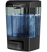 SVAVO Hand Soap Dispenser Wall Mount, 23.7oz / 700ml Refillable Soap Dispenser Bathroom, Wall Mou...