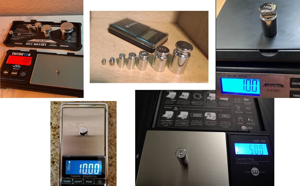 calibration weights scale small calibration weight gram for digital scale 1g 2g 5g 10g 20g 50g 100g