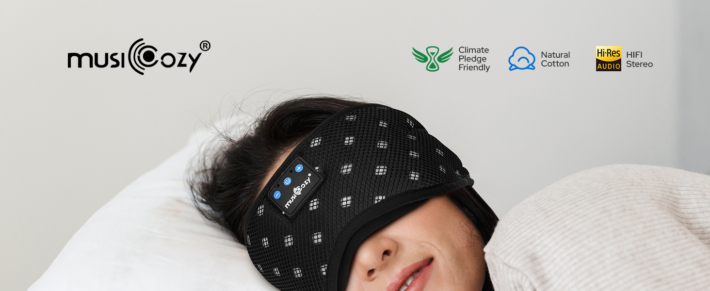 Sleep headphones Bluetooth Mesh Mask