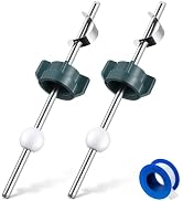 Enhon 2 Pack Lavatory Pop up Center Piece Assembly, Bathroom Sink Stopper Replacement with Seal T...