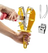 BSFRNF Stainless Steel Knife Sharpener Tool with Bracket, Maintenance Sharpening Tool for Kitchen...