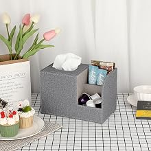 Multifunctional Cube Tissue Box for Dining Table
