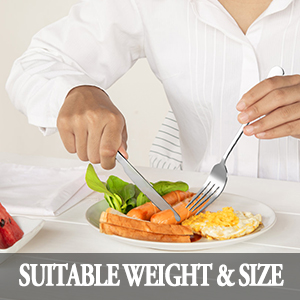 suitable weight size