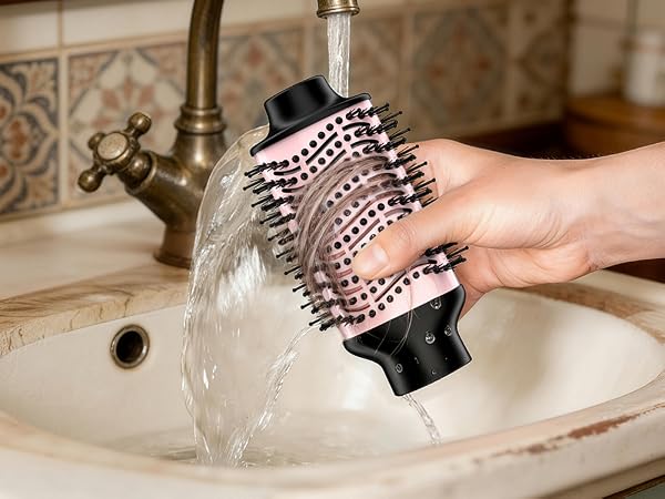 rotating hair brush