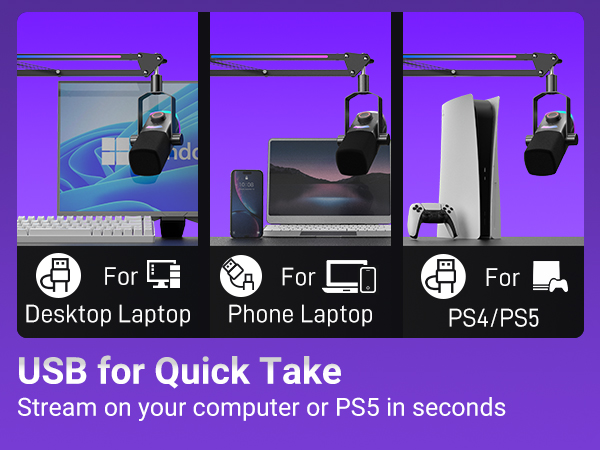RGB microphone