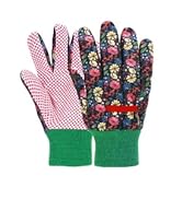 JUMPHIGH 4 Pairs Garden Gloves for Women, Floral Gardening Gloves Ladies Soft Breathable Yard Wor...