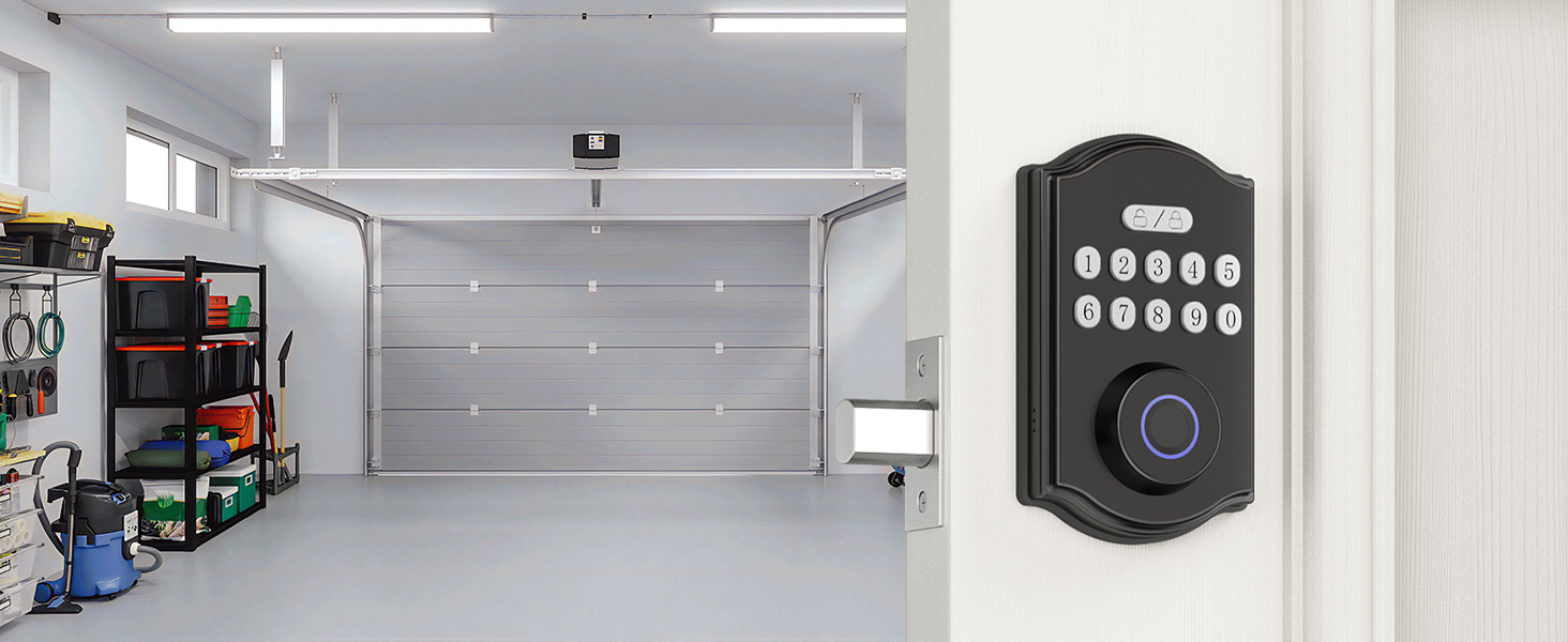 smart front door lock set