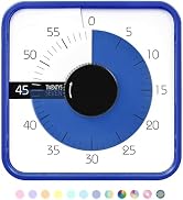 TWENTY5 SEVEN Countdown Timer 7.5 inch; 60 Minute 1 Hour Visual Timer – Classroom Teaching Tool O...