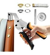 GTAAOY Heavy Duty Grommet Tool Kit, 1000Pcs 3/8 Inch Eyelet Press Pliers(10mm), Manual Handheld P...