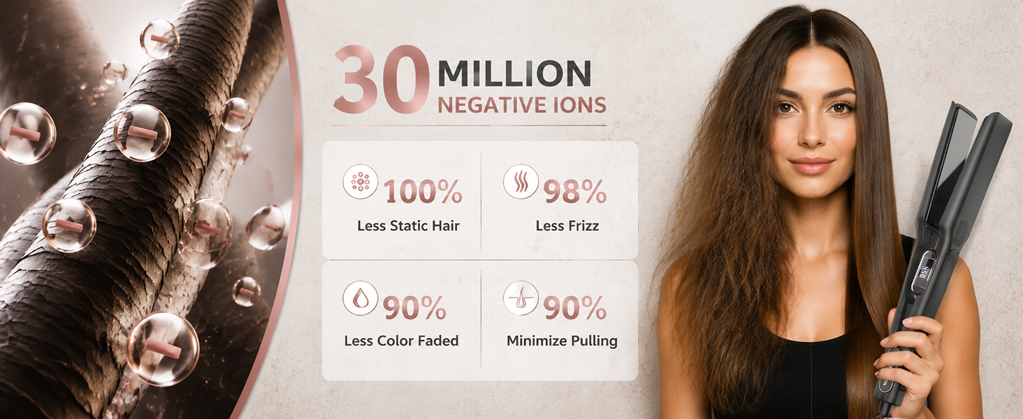 flat iron hair straightener