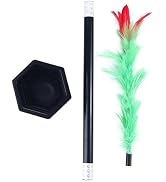 Mozff 1 Pc Stick to Rose Magic Tricks Magic Wand to Flower Easy Magic Tricks Funny Toys Show Perf...