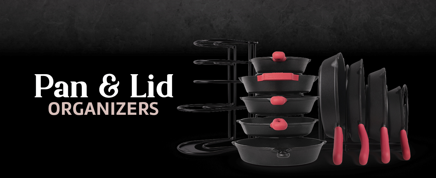 cleaning solutions pan lid organizers