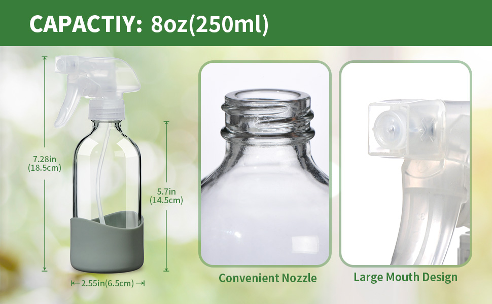 8OZ Bottle is Lightweight and Saves Energy