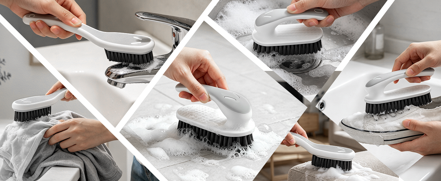 Soft Bristle Scrub