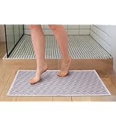 GOLD CASE HOME COLLECTION Bathroom Rug Mat Set of 2-100% - Recycled Cotton 16x24 and 20x32 Includ...