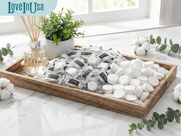 Disposable Compressed Towels