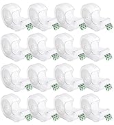 Minghaoda Invisible Tapes and Refillable Dispensers, Matte Finish Invisible Tape, Tape Refill wit...