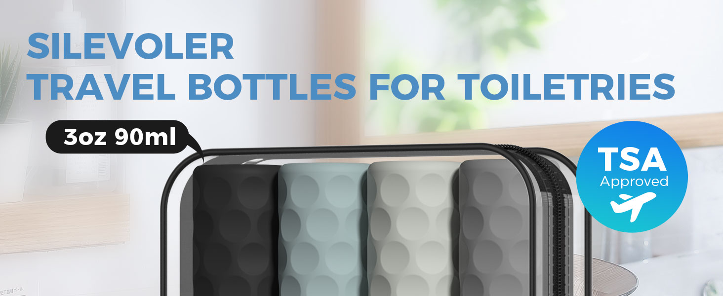 Travel Bottles for Toiletries