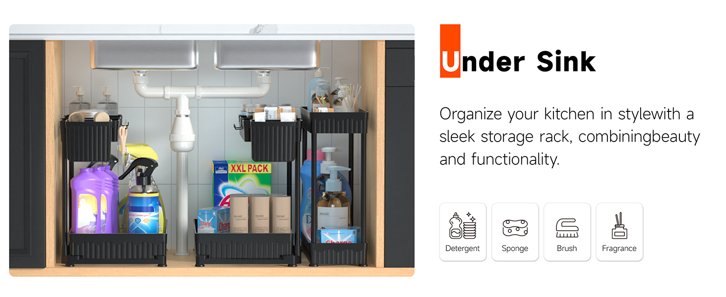 under sink organizer