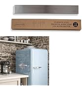Hamletoff Magnetic Knife Holder for Refrigerator – 12 Inch Professional Double Sided Magnetic Kni...