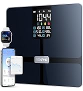 RENPHO Smart Scale with BMI, Body Fat, Muscle Mass, Bluetooth Scale for Body Weight, FSA HSA Stor...